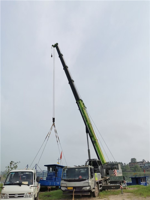 中山区桥梁建设吊装案例